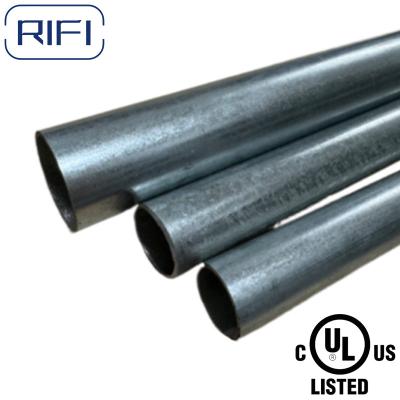 China UL Listed EMT Conduit Pipe with Size Ranging from 1/2inch to 4 inch for sale