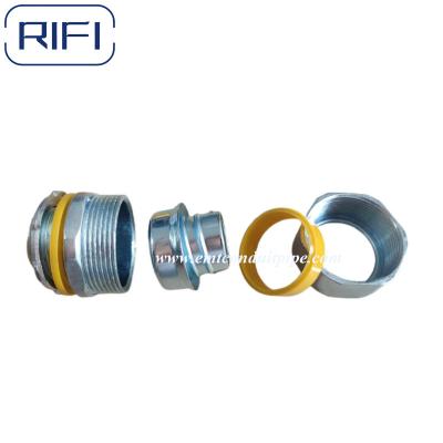 China 3/4”Flexible Conduit Fittings Straight Liquid Tight Flexible Conduit Connector for sale