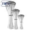 China RIFI 304 Stainless Steel 4.6*300mm Strong Grip Cable Ties Zip Ties for sale