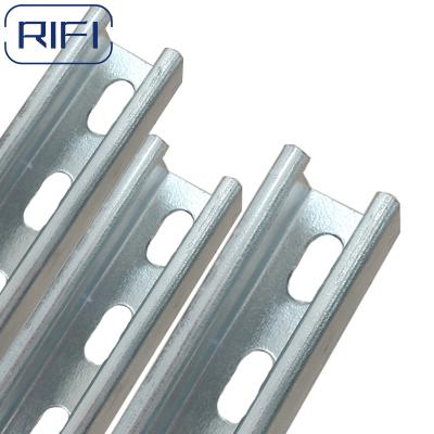 China RIFI 41x41mm HDG/Stainless Steel Slotted/Plain Strut Channel 41x21mm for sale