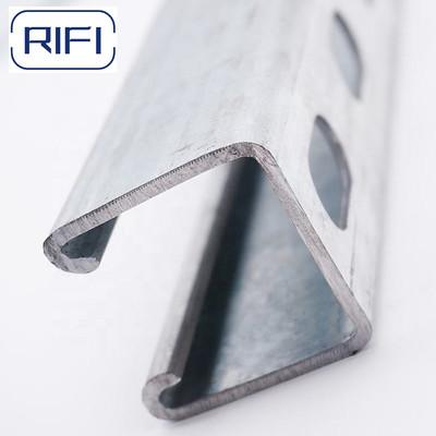 China 41*41mm Pre-Galvanized Strut Channel and Fittings for Building Materials for sale