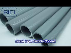 Nonmetallic Weatherproof 2 Inch Pvc Conduit Liquid Tight Flexible Grey  Ul