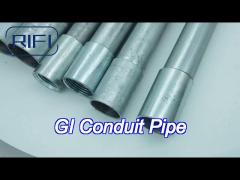 Round Gi Conduit Pipe Diameter 20Mm Cable Rigid Metal Conduit