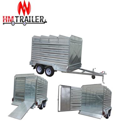 China Car Trailer Livestock Trailer for sale