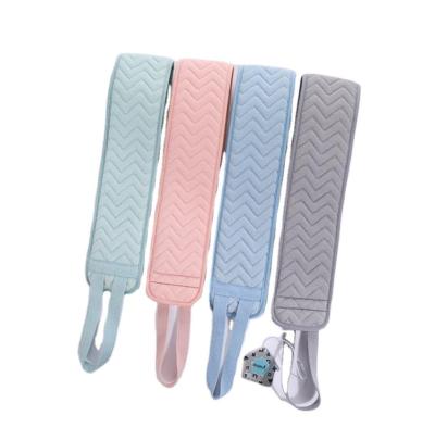 China EXFOLIATE Exfoliator Massage Skin Strap Dual Sided Rub Shower Bath Exfoliating Back Scrubber for sale