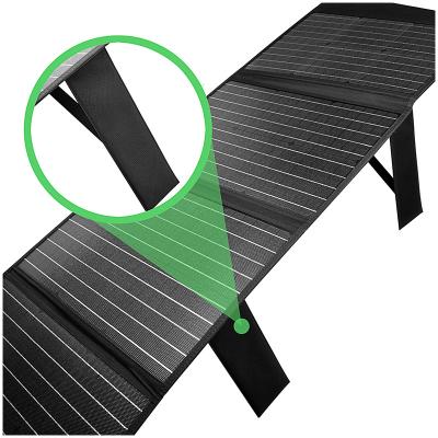 China 1200D Polyester High Efficiency 120W Monocrystalline Folding Solar Panel for sale