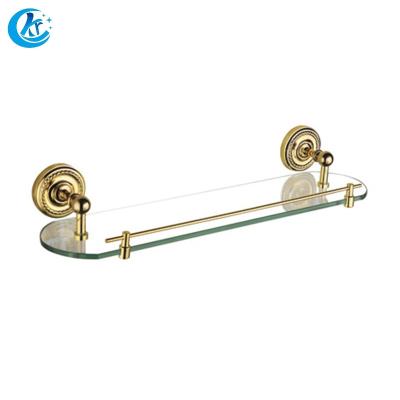 China Bathroom Shelf Bathroom Wall Mounted Single Tier Shower Wall Mounted Type Glass Toilet Shower Set Contemporary XINKANGRUN KR-5010 ODM+OEM CN; ZHE for sale