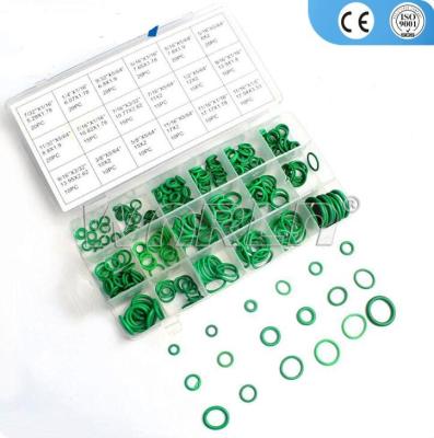 China 270pcs 18 Sizes Car HNBR O Ring Seals Rubber Air Conditioning O-Ring Seals Assortment Kit Washer Oil Seal Gasket for sale