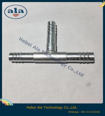 China #6 #8 #10 #12 A/C Hose Fitting/Automotive A/C Hose Tee pipe aluminum fittings /Hose connection kit three-way T-head for sale