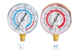 China Auto AC Tool R134A/R22/ shockproof high precision Gauge head for anti-collision Gauge set for sale