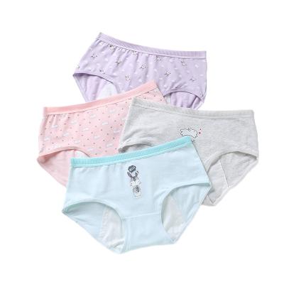 China Leakprood Leakproof Panties Menstrual Period Panties Cotton Print Underwear Women Period Antibacterial Ladies Panties for sale