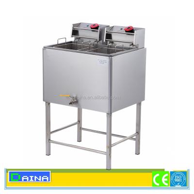 China Stainless Steel Countertop 110v 220v Commercial Electric 6L Deep Fryer DF-84 for sale