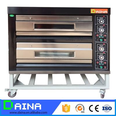 China Small Double Deck Bread Oven Baking Oven for sale