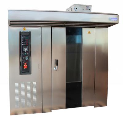 China Commercial Supply Industrial Baking Equipment 32 64 Turntables Rack Conveciton Oven Cookie Cake Bread for sale