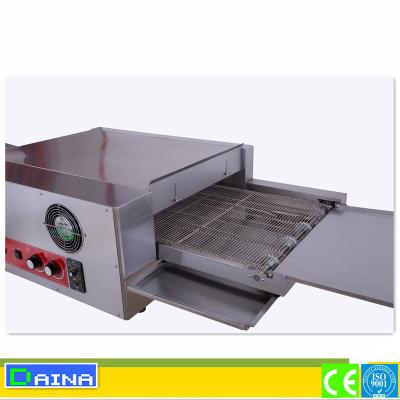 China Pizza bakery equipment! ! ! stainless steel electric or gas commercial pizza conveyor oven for sale