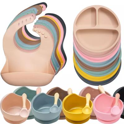 China Solid Waterproof Baby Bibs Bpa Free Hot Selling Baby Bibs Adjustable Silicone for sale