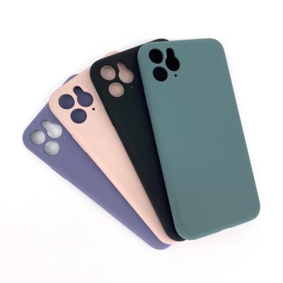 China 100% eco-friendly 2021 hot sale phone silicon liquid cases for iphone11 for iphone12 for iphone 12promax for iphone13 all in stock fast shipping for sale