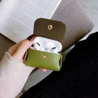 China Universal Airpods Protective Case for Airpods 1 2 3 PU Protective Cover Compatible with AirPods Shock Proof Cover for sale