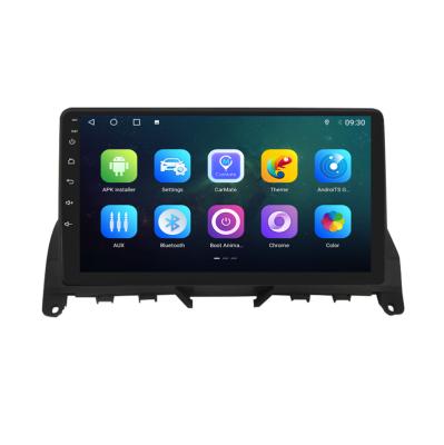 China TS10 9.0 8 inch 2.5D Car Radio Multimedia Player Android10.0 Wifi GPS Navigation For Mercedes Benz c class 2008 model for sale