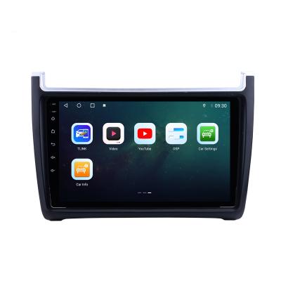 China Android Carplay GPS Navigation Radio System 10.0 Built-in DSP TS10 For VW Volkswagen Polo 2012 2013 2014 2015 for sale