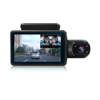 China NIGHT VISION Cam Dash Car DVR 3.0 Full HD 1080P Dual Inch Lens Video Recorder With Optional GPS Vehicle Camera for sale