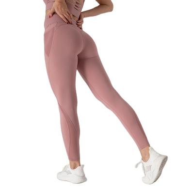 China High Quality Breathable Women Tight Pants High Waist Butt Lift Women Yoga Pants Gaiters Quick Dry Yoga Pants Wholesale for sale