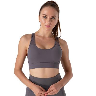 China Breathable Women Gym Sports Bra Shock Absorber Women Sports Bra For Women Fitness Workout Apparel Wholesale Bras for sale