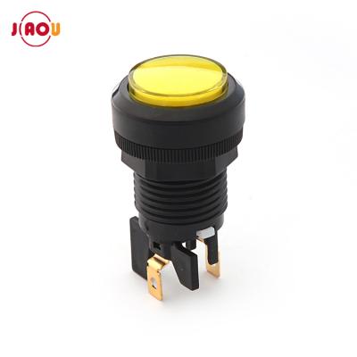 China Diameter 33mm PC Plastic Dome Illuminated Push Button For Arcade Game Machine/Arcade Push Button /Round Push Button Switch for sale