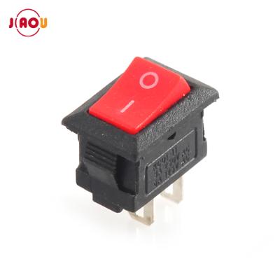 China JIAOU KCD11-101 2pin 2 10 x 15 Position Rocker Switch Mini SPST Boat ON/OFF Switches for sale