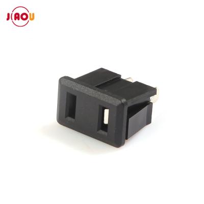 China JIAOU Good Quality 10A 250V 2 Pin AC Power Socket Industrial Connector for sale