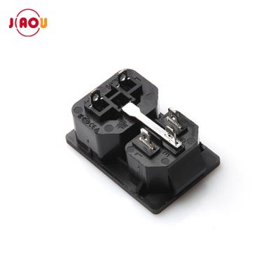 China JIAOU Industrial Industrial Electrical Products 10A 3 Pins AC Power Outlet for sale