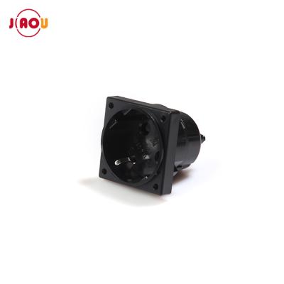 China JIAOU 250V 16A Industrial Standard Extension AC Grounding Socket for sale