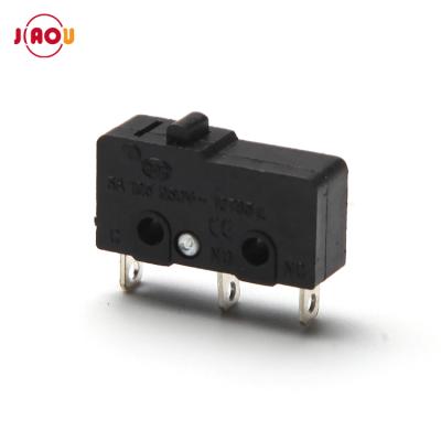 China JIAOU China Wholesale Plastic KW10-A No Lever 5A 250Vac Micro Switch for sale