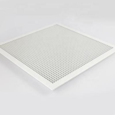 China Easy Exhaust Air Conditioner Ventilation Installation Egg Crate Aluminum Grill Diffuser For Ceiling for sale