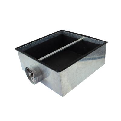 China Easy Transition From Installation HVAC Galvanized Steel Plenum Box for sale