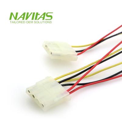 China Industry Automotive Amp Connector 14804240 4 Pin Terminal Custom Wire Harness for sale