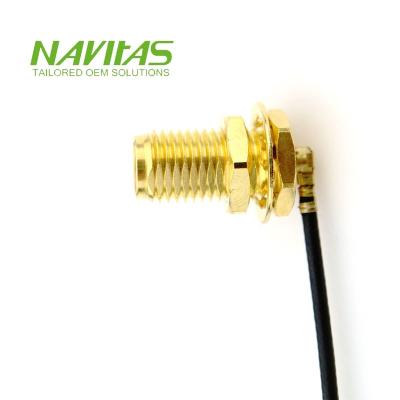 China Radio UFL RF Coaxial Connector RG 178 Cable For Wi-Fi Antenna Or Car Radio Cable Assembly for sale