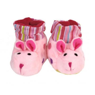 China Custom CE ASTM OEM plush shoes selling/promotion home decoration/gifts/stuffed cartoon to make your own plush slipper sFor kids gifts for sale