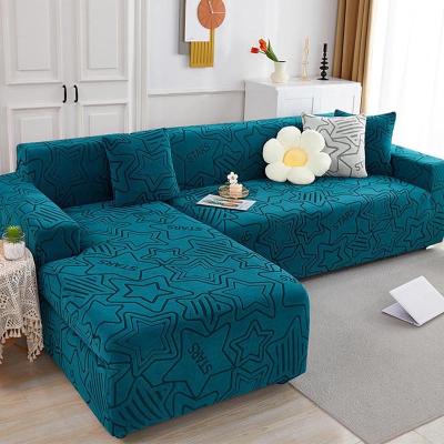 China Thick Jacquard Elasticity Jacquard Sofa Armchair Cushion Corner Funiture Protector Slipcover Couch Cover For Living Room for sale