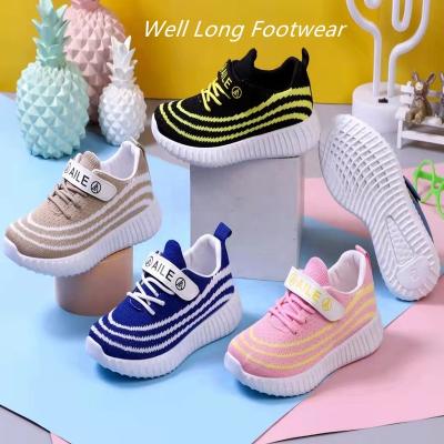 China Luoyang factory breathable fly knitted upper children fly for knitting shoe uppers for sale