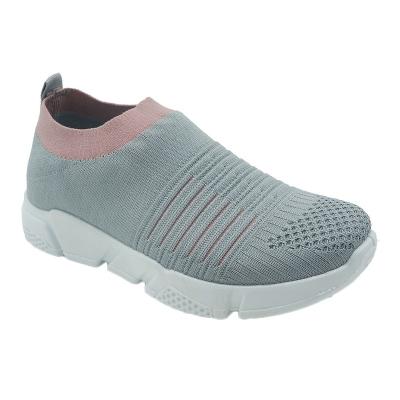 China Fashion Trend New Design Fashion Running Shoes Fly-knit Fabric Sock Shoe Uppers for sale