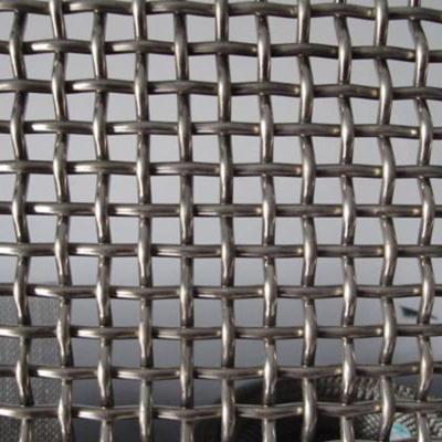 China Corrosion Resistance Stainless Steel Decorative Double Crimped Wire Mesh For Protective Fences for sale