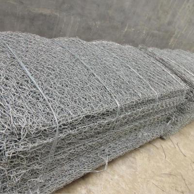 China Wholesale Easily Assembled Gabion Gabion Net For Galvanized River Canal Flood Control Gabion Net for sale