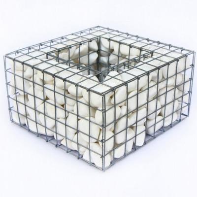 China Easily Assembled Electric Welded Net Galvanized Net Barrier Gabion Lead Wire Net Box Antirust Landscape Wall Gabion Net Fence for sale