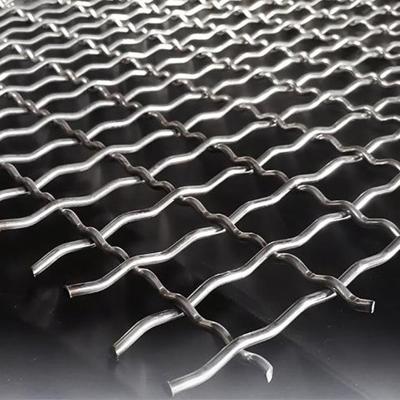 China Corrosion Resistance New Product On Shelf Stainless Steel Metal Braided Alloy Corrosion Resistant Decorative Crimped Mesh for sale