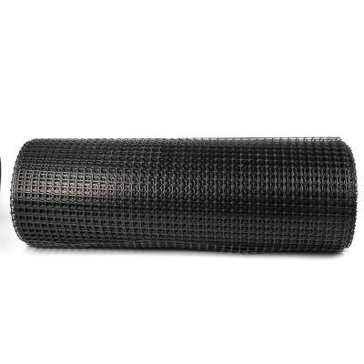 China Hot Sale Cheap Custom Black Geogrid Mesh Pavement Geogrid From High Tensile Strength Board for sale