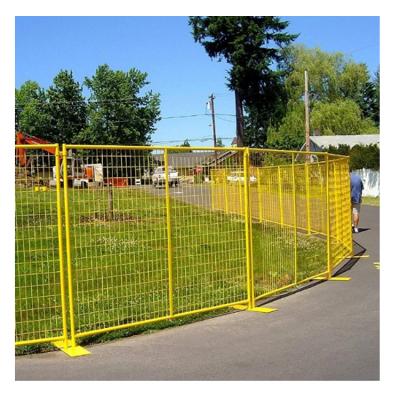 China Easily Assembled Multi Function Canada Temporary Fence Powder Coated Construction Sites Temporary Fence for sale