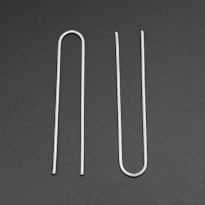 China BRAD Factory Custom Fixed Anti-Corrosion U-Nail Stainless Steel Lawn U-Shape Nail Clip for sale