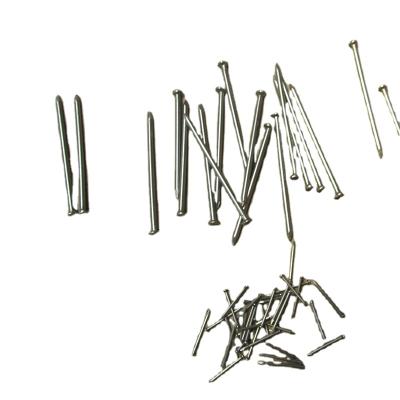 China Household Flat High Quality Solid Polished Stainless Steel Hook Woodworking High Strength Hard Nails for sale