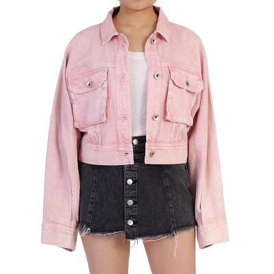 China High Quality Customization Punctual Delivery Women Denim Garment Windproof Finely Processed Fast Shipping Dye for sale